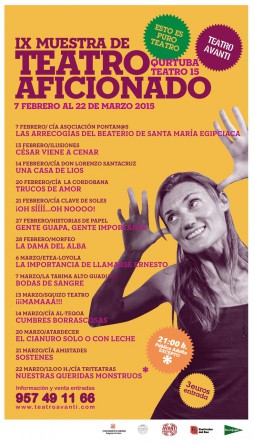 14 espectáculos de Teatro Aficionado en Córdoba