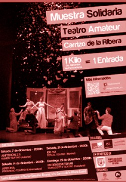 Muestra Solidaria teatro amateur en Carrizo de la Ribera, León